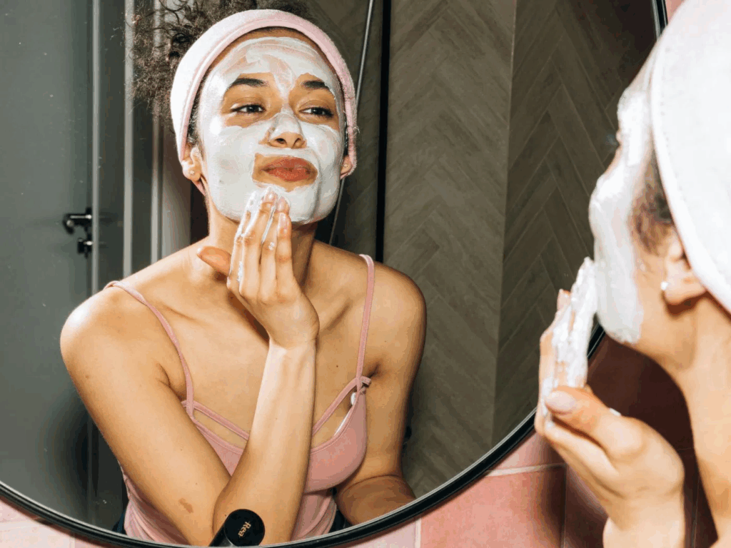 face mask for skincare routine